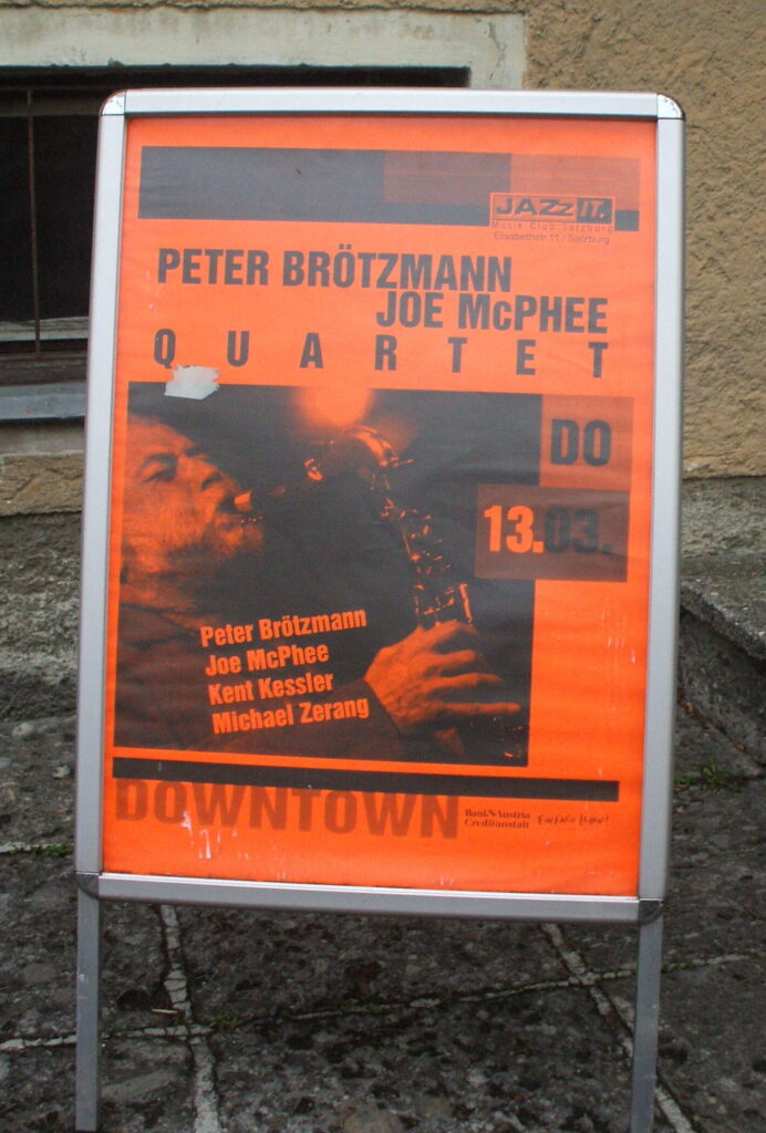 Brötzmann/McPhee Quartet Poster