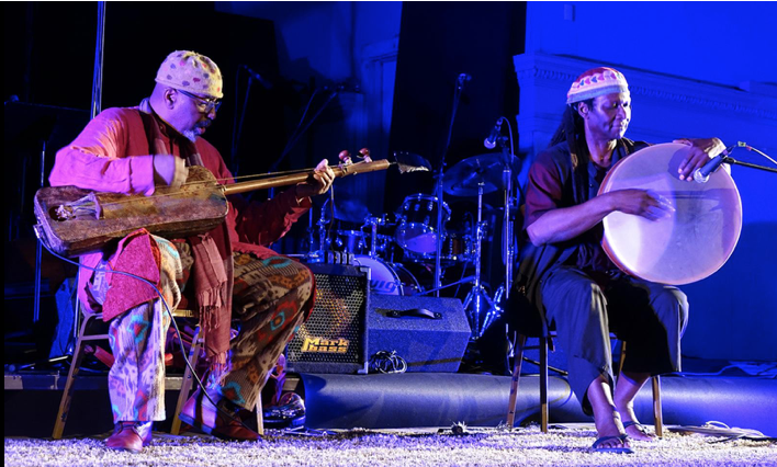 William Parker / Hamid Drake Photo by Frank Rubolino